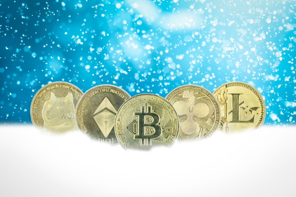 Image of crypto currencies